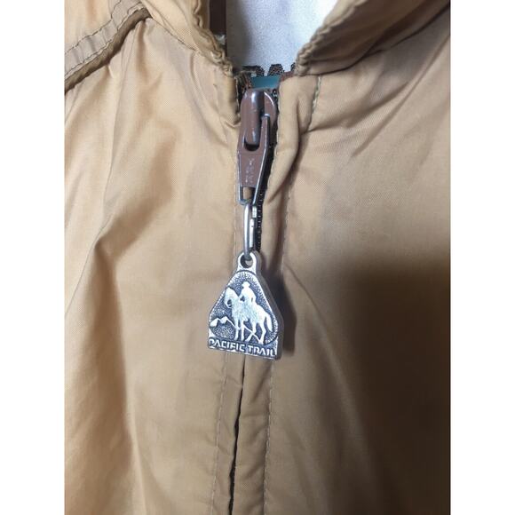 Pacific Trail Sportswear Jacket Windbreaker Hoodie Flannel Lined Small Vintage - Picture 3 of 13